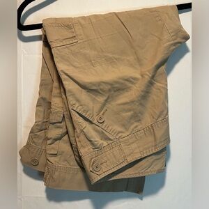 Khaki Capris Womens 8